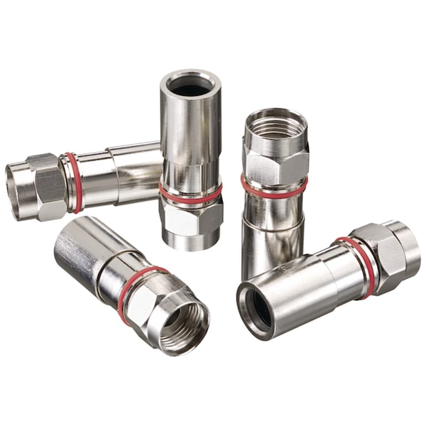 Ideal RG59 RTQ F-Compression Connectors, Pack/50 92-610